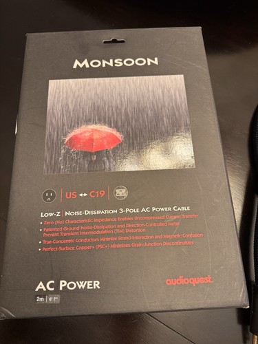 Audioquest monsoon power - monsoon,